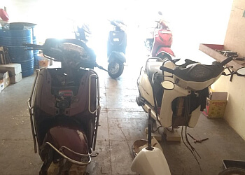 AONE Two Wheeler Garage