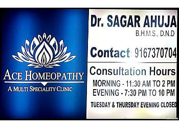 Ace Homoeopathic Clinic - Dr. Sagar Ahuja