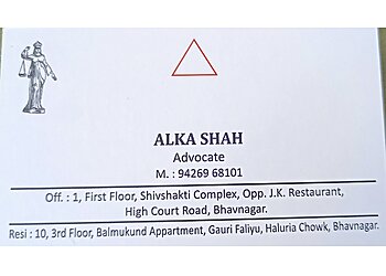 Bhavnagar Property Case Lawyers Advocate Alka Shah image 1