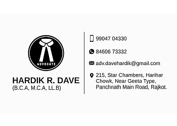 Advocate Hardik Dave