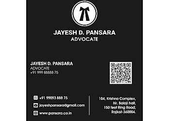 Advocate Jayesh D. Pansara