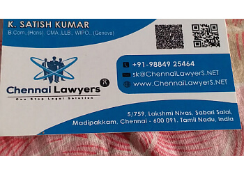 Advocate K. Satish Kumar - CHENNAI LAWYERS