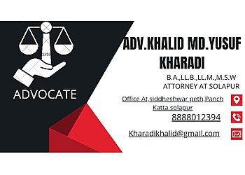 Advocate Khalid MD. Yusuf Kharadi