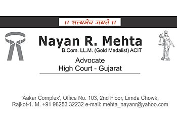 Advocate Nayan R. Mehta