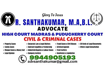 Advocate R Santhakumar