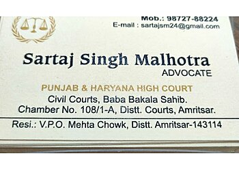 Advocate Sartaj Singh Malhotra