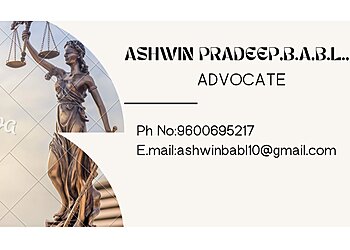 Advocate T. Ashwin Pradeep