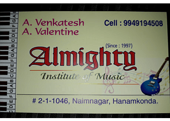 Warangal Music Schools Almighty Music School image 1