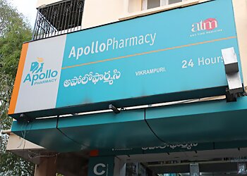 Hyderabad 24 Hour Medical Shops Apollo Pharmacy Vikrampuri Op image 1