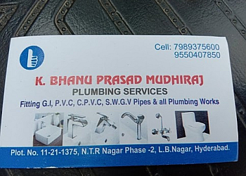 K.Bhanu Prasad Plumbing Services