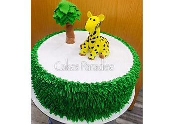 Birthday Banner Layer Cake - Classy Girl Cupcakes