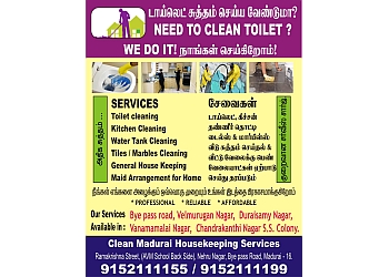 3 Best Cleaning Services in Madurai - Expert Recommendations