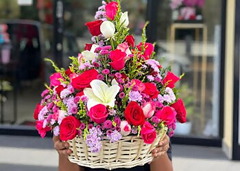 Creative florist and flowers