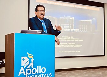 DR. SANDEEP RAI, MBBS, DNB (Med), PG Dip Diab (Chennai), MNAMS, FRCP (UK), FACP (USA) - APOLLO HOSP