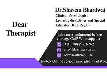 Jalandhar Counselling Centre Dear Therapist  image 1