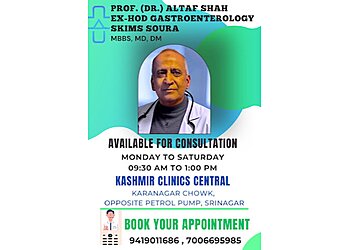 Dr. Altaf Shah, MBBS, MD, DM - KASHMIR CLINICS