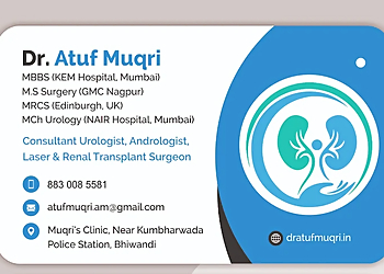 Dr. Atuf Muqri, MBBS, MS, MRCS, MCh Dr. Atuf Muqri, MBBS, MS, MRCS, MCh