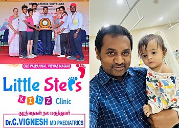 Dr. C. Vignesh, MBBS, MD - LITTLE STEPS KIDZ CLINIC AND VACCINATION CENTRE