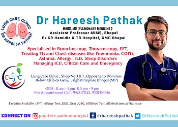 Dr. Hareesh Pathak, MBBS, MD - LUNG CARE CLINIC
