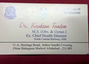 Dr. Kumkum Tandon, MBBS, MS - DR. KUMKUM TANDON CLINIC