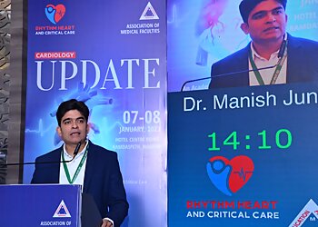 Dr. Manish Juneja, MD, DM, FACC, FESC - RHYTHM HEART & CRITICAL CARE