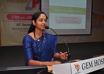 Dr. Maya Peethambaran, MBBS, MD, DNB, DNB, MRCPCH, MRCP - M&M GASTRO CARE INDIA