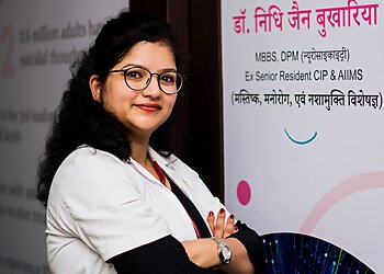 इंदौर मनोचिकित्सक Dr. Nidhi Jain Bukharia, MBBS, DPM - BUKHARIA SKIN AND MIND CLINIC छवि 1