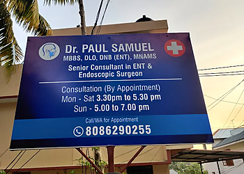 Dr. Paul Samuel, MBBS, DLO, DNB, MNAMS - COSMOPOLITAN HOSPITALS