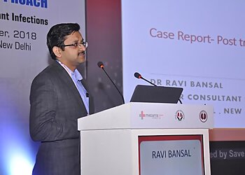 Dr. Ravi Bansal, MBBS, MD, DM, AIIMS, FASN
