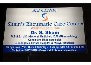 Dr. S. Sham, MBBS, MD, DM - SHAM'S RHEUMATIC CARE CENTRE