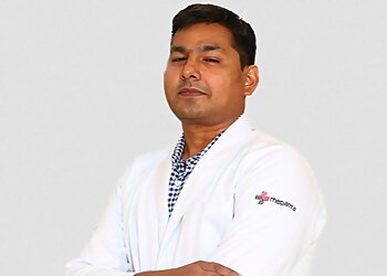 पटना फुफ्फुसीय रोग विशेषज्ञ Dr. Saket Sharma, MBBS, MD, DM - JAY PRABHA MEDANTA SUPER SPECIALTY HOSPITAL छवि 1