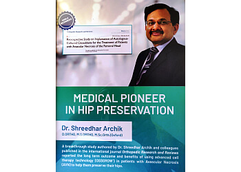 Dr. Shreedhar Archik, D.ORTHO, M.S.ORTHO, M.Sc.Orth. - DR. ARCHICK ORTHOPAEDIC CARE CLINIC