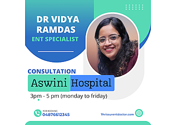 Dr. Vidya Ramdas, MBBS, DLO, DNB - ASWINI HOSPITAL