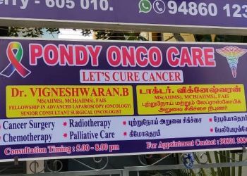 Dr. Vigneshwaran , MBBS, MS, MCh(AIIMS) - PONDY ONCO CARE