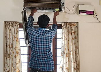 E C Solutions AC Service Repair Installation Trivandrum 