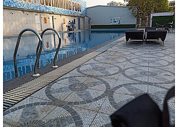 Gravity Swimming Pool