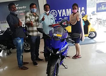 Happy Yamaha Blue Square Sales