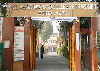 Faridabad Arts Colleges K. L Mehta Dayanand College For Women image 1