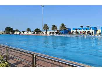 marina beach swimming pool