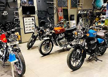 Pooja Motors Royal Enfield Showroom