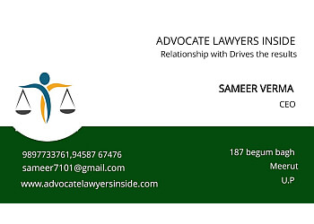 Advocate Sameer Verma - ADVOCATE/LAWYERS INSIDE