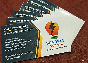 Kolhapur Electricians Sparkle Electrical Services image 1