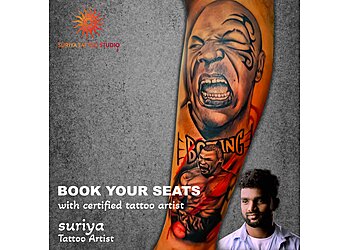 Pondicherry Tattoo Shops Suriya Tattoo Studio image 1