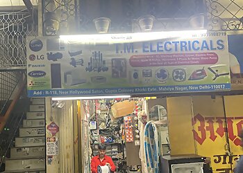 New Delhi Electricians T.M electricals electrician geyser AC Repair service Rent image 1