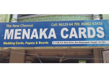 The New Chennai Menaka Cards