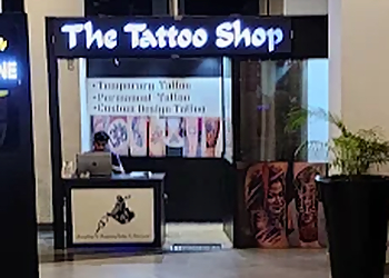 The tattoo shop The tattoo shop
