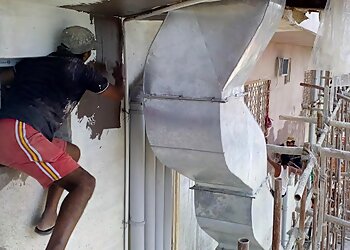 Wall Putty and Painting a Unit of JMB Construction