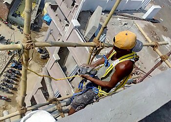 Wall Putty and Painting a Unit of JMB Construction