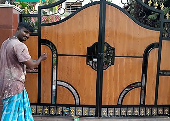 Wall painting and wood polishing